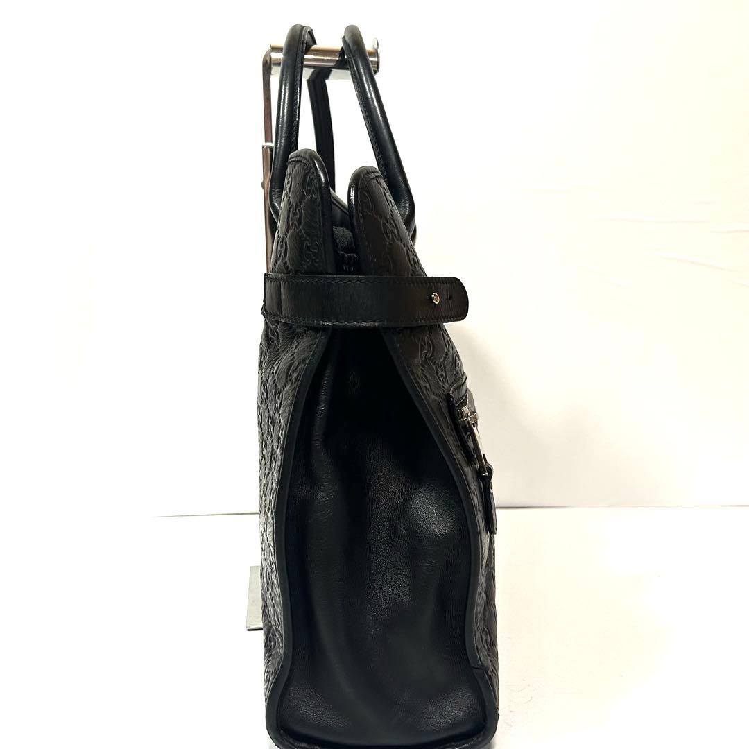 希少✨グッチ ビジネスバッグ GGシマ ブリーフケース シェリー 246410