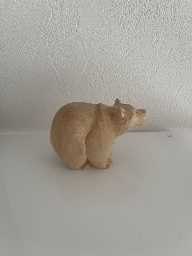 2026年　無印良品福缶 前向きな木彫りの熊