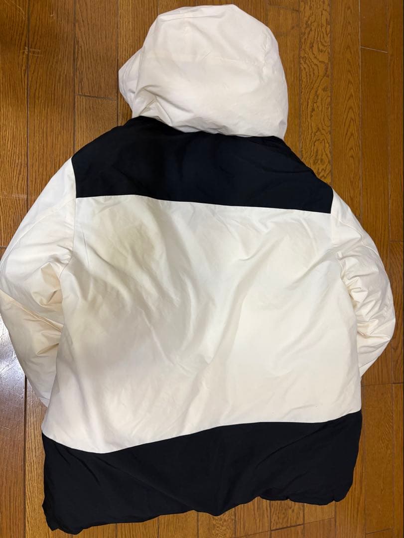 FIRST DOWN フード付きダウンジャケットMサイズ