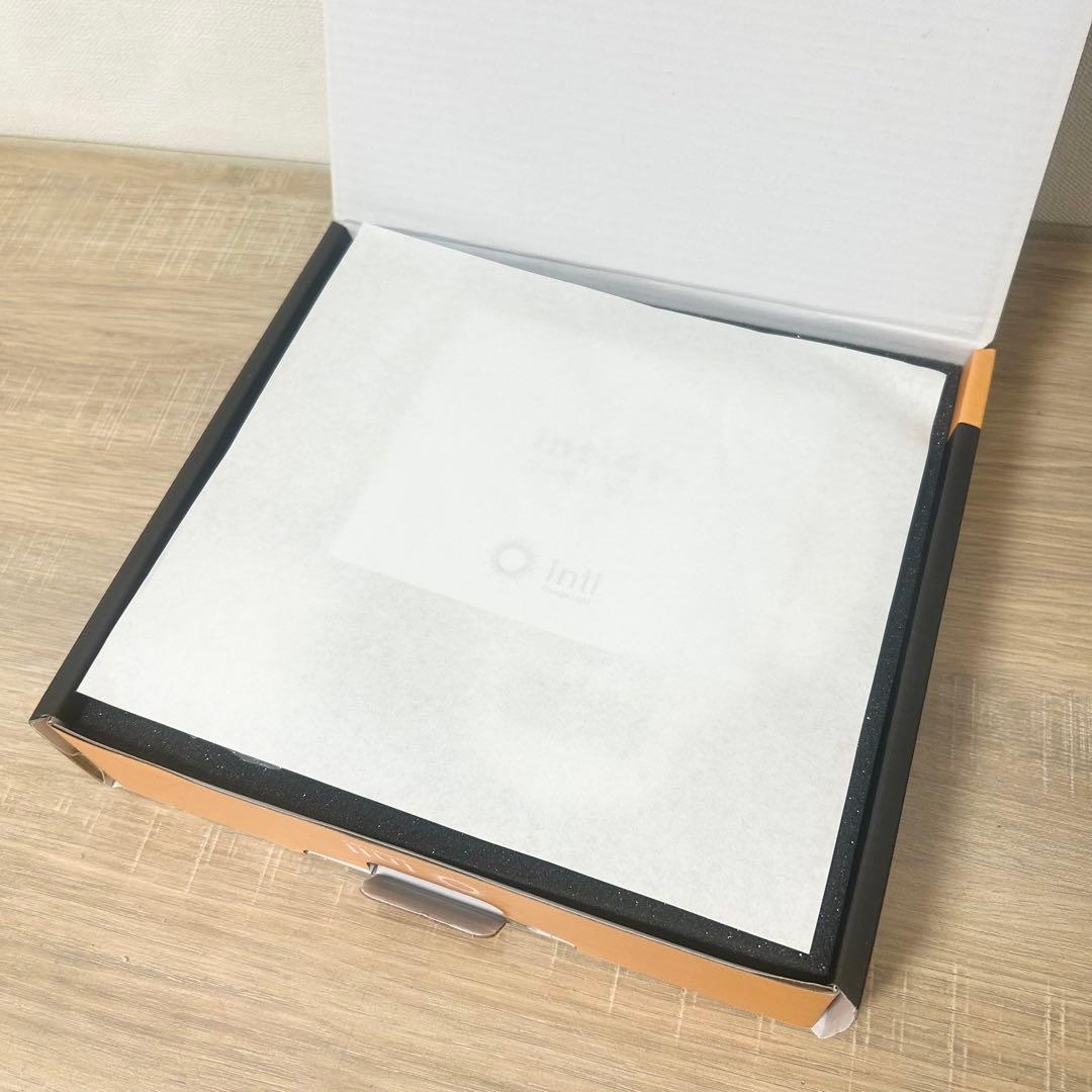 【開封未使用】inti4s 光で起きる目覚まし時計 ホワイト