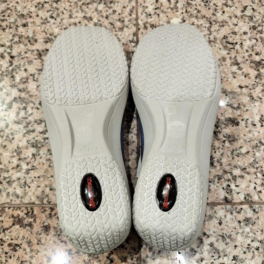 【ARCOPEDICO】【38 24.5cm】フラットバレリーナシューズ