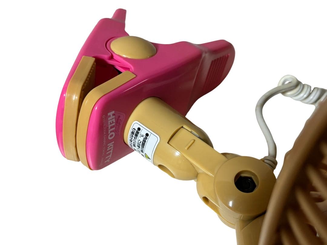 ハローキティ 卓上扇風機　日焼けキティ　ガングロキティ　サンリオ