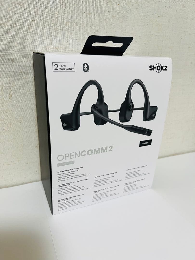 ☆美品☆ 【Shokz】OpenComm2 2025 Upgrade