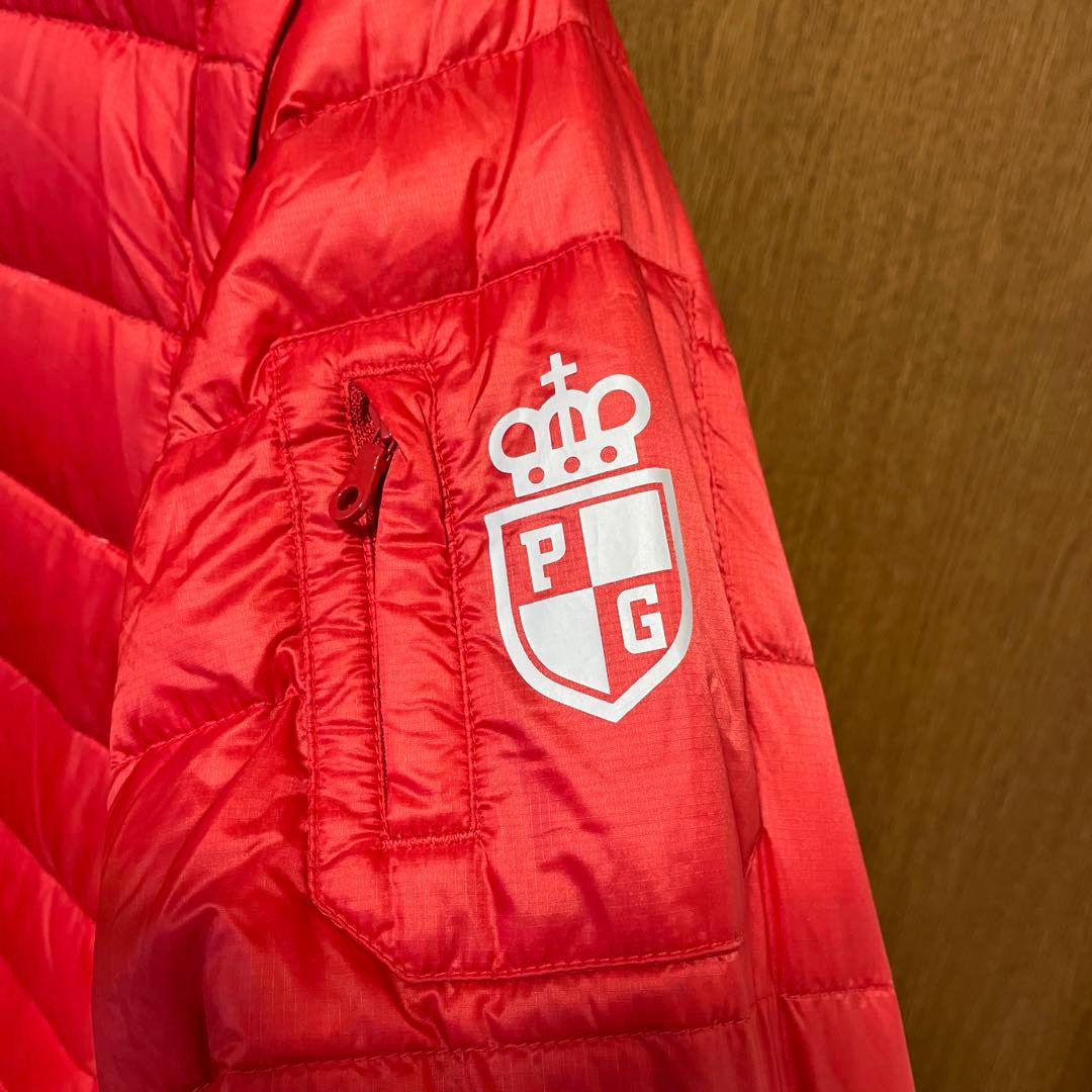 PEARLY GATES ダウン　サイズ1（M）赤色