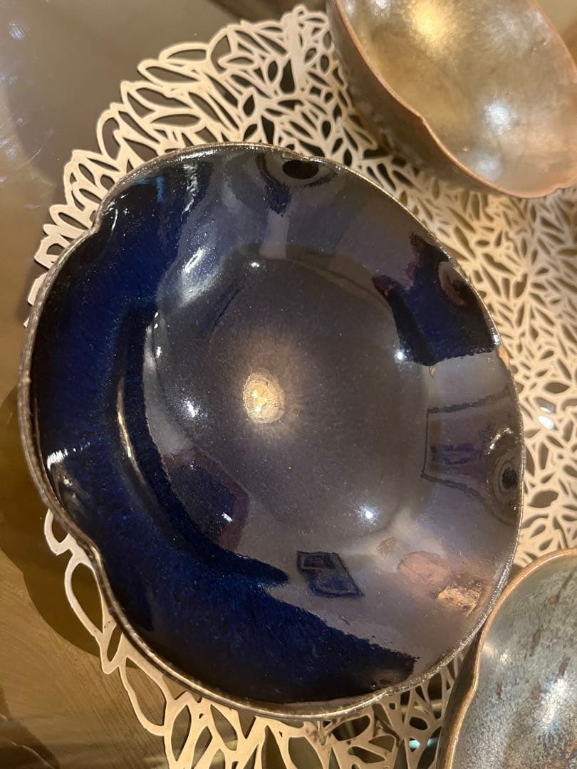 鎌田 幸二作 油滴天目等 5客セット