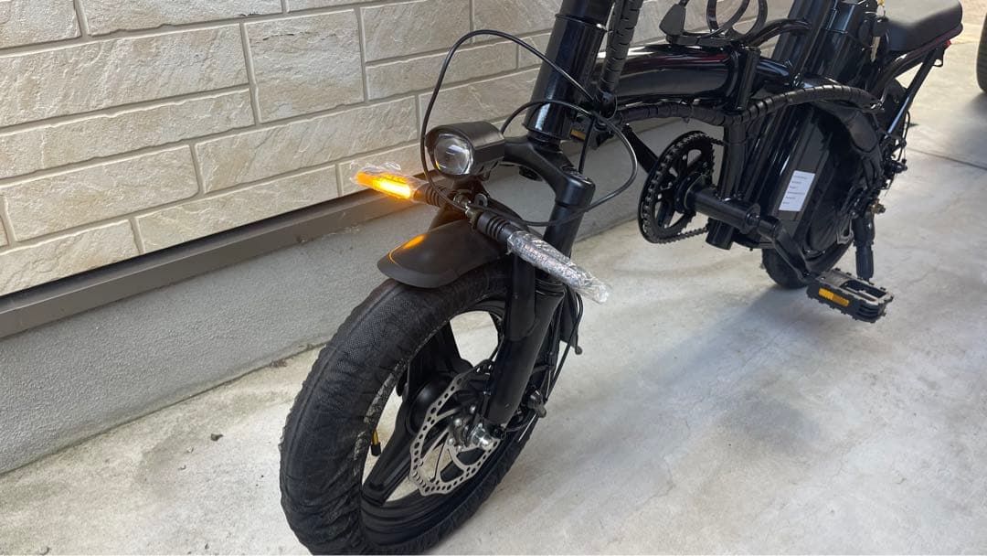 電動自転車　48v 15ah ウインカー付き