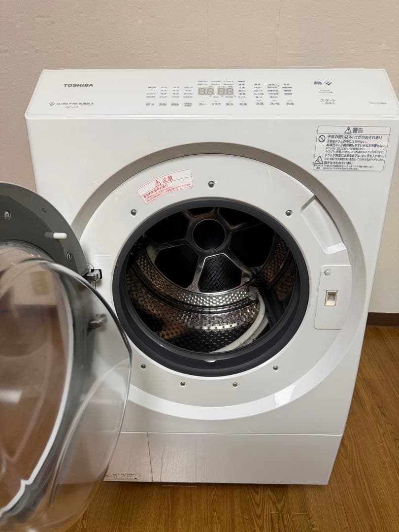 東芝 ZABOON ドラム式洗濯乾燥機 12kg TW-127XM4L 美品