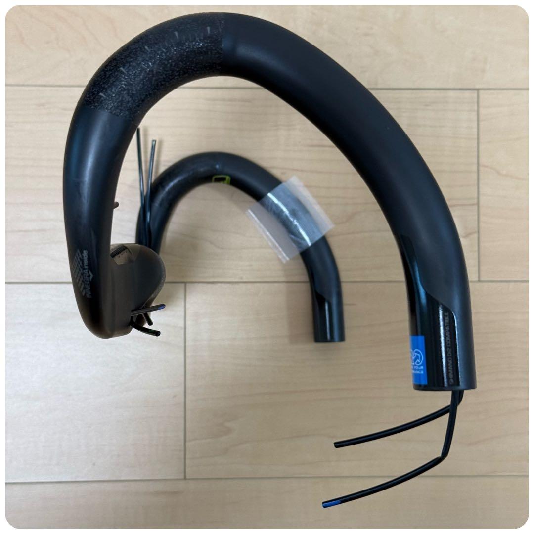 シマノPRO VIBEエアロカーボンハンドル 400mm Di2対応