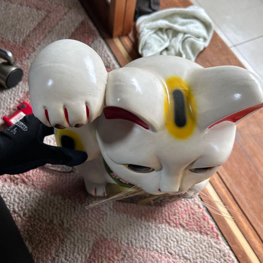 招き猫 貯金箱 置物