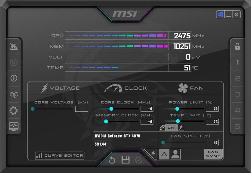 【美品】RTX 4070 12GB 玄人志向 GALAKURO AD103仕様