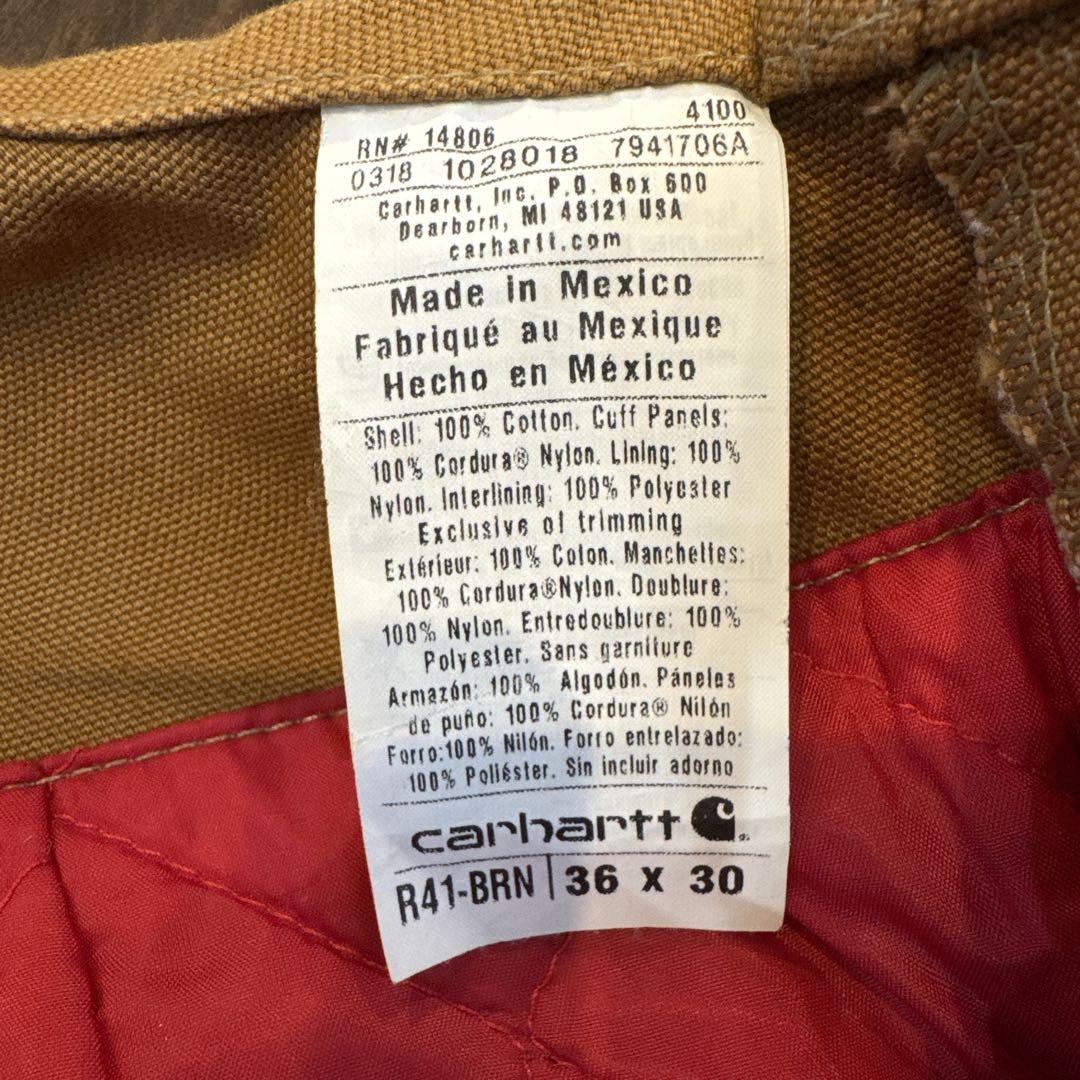 Yasu 　90s Carhartt カーハート ダック ダブルニー