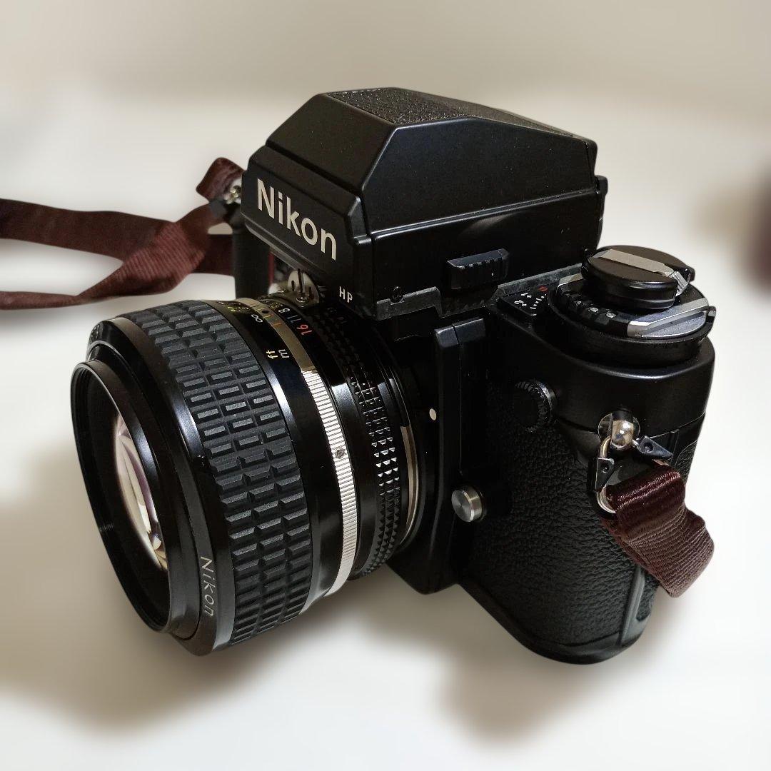 【美品】Nikon F3 HP一眼レフカメラ Nikkor 50mm f1.2