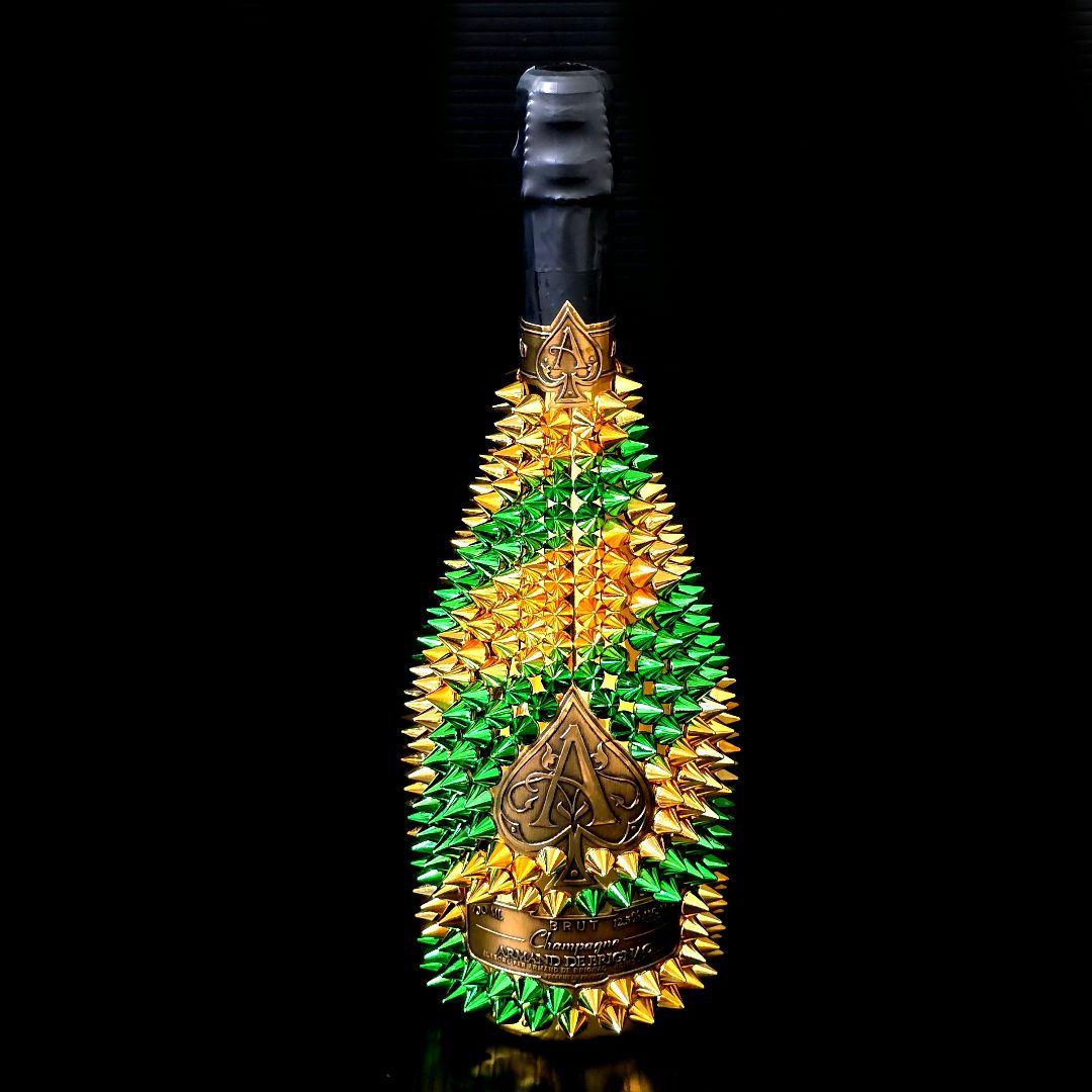 【24時間以内発送】アルマンド ゴールド グリーン ストライプ トゲマンド