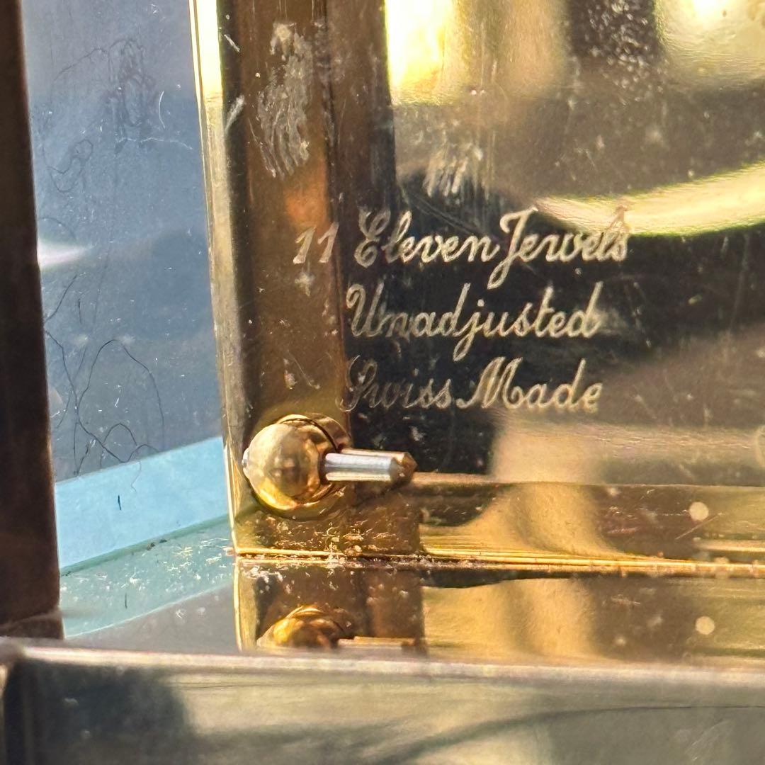 春特別価格‼️宝石王愛蔵マシューノーマン　キャリッジクロック　スイス製