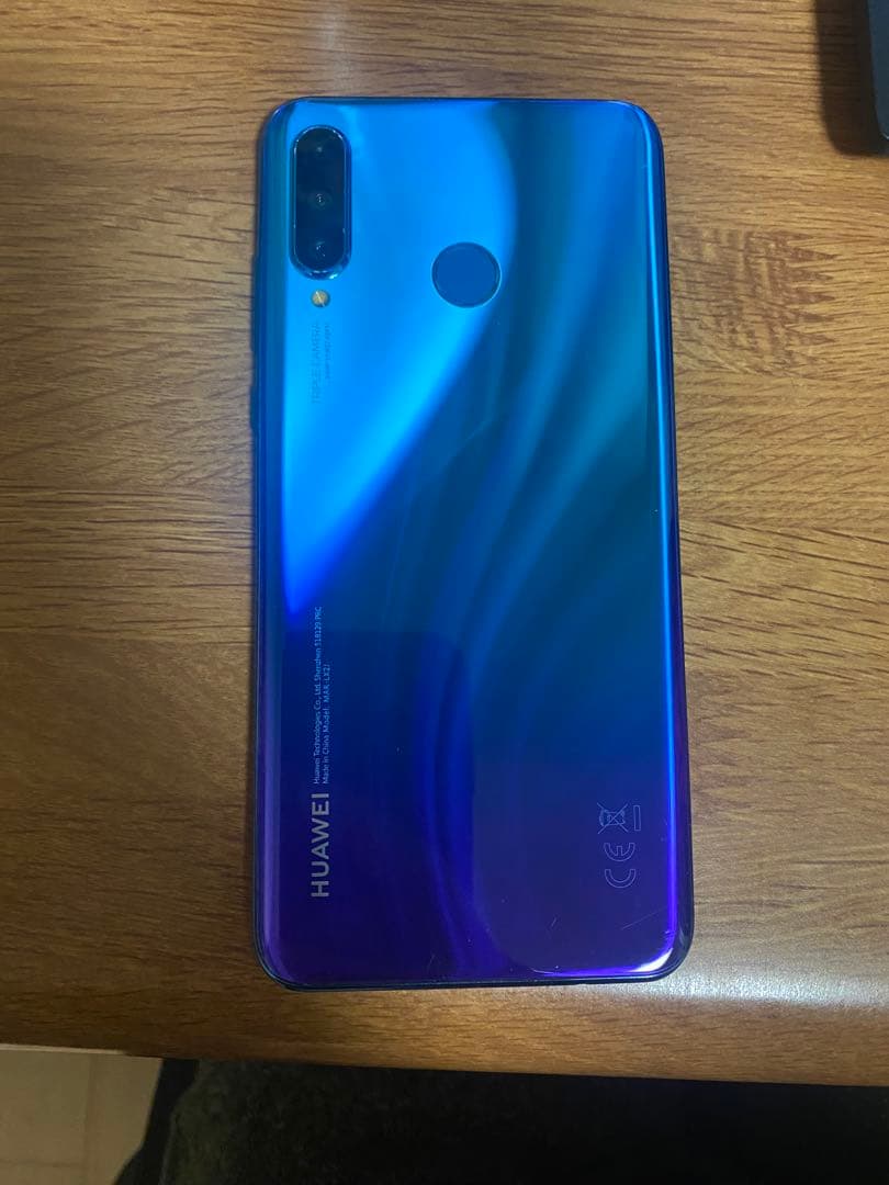 HUAWEI P30 liteピーコックブルー