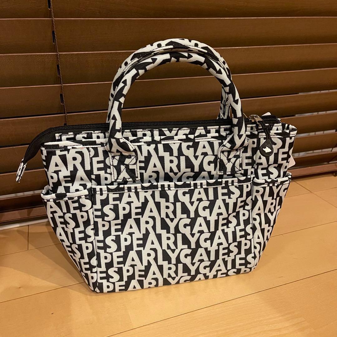 PEARLY GATES PG89 パーリーゲイツ カートバック 文字マルチ柄