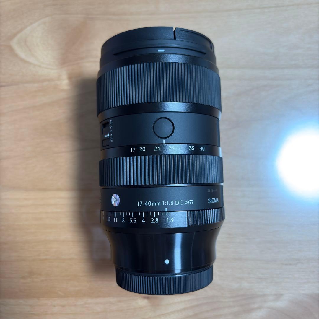 SIGMA ART 17–40mm F1.8 DC Xマウント