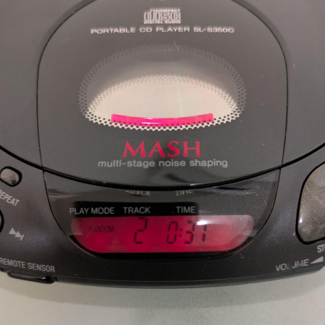 【レア動作品】Panasonic ポータブルCDプレーヤーSL-S350C