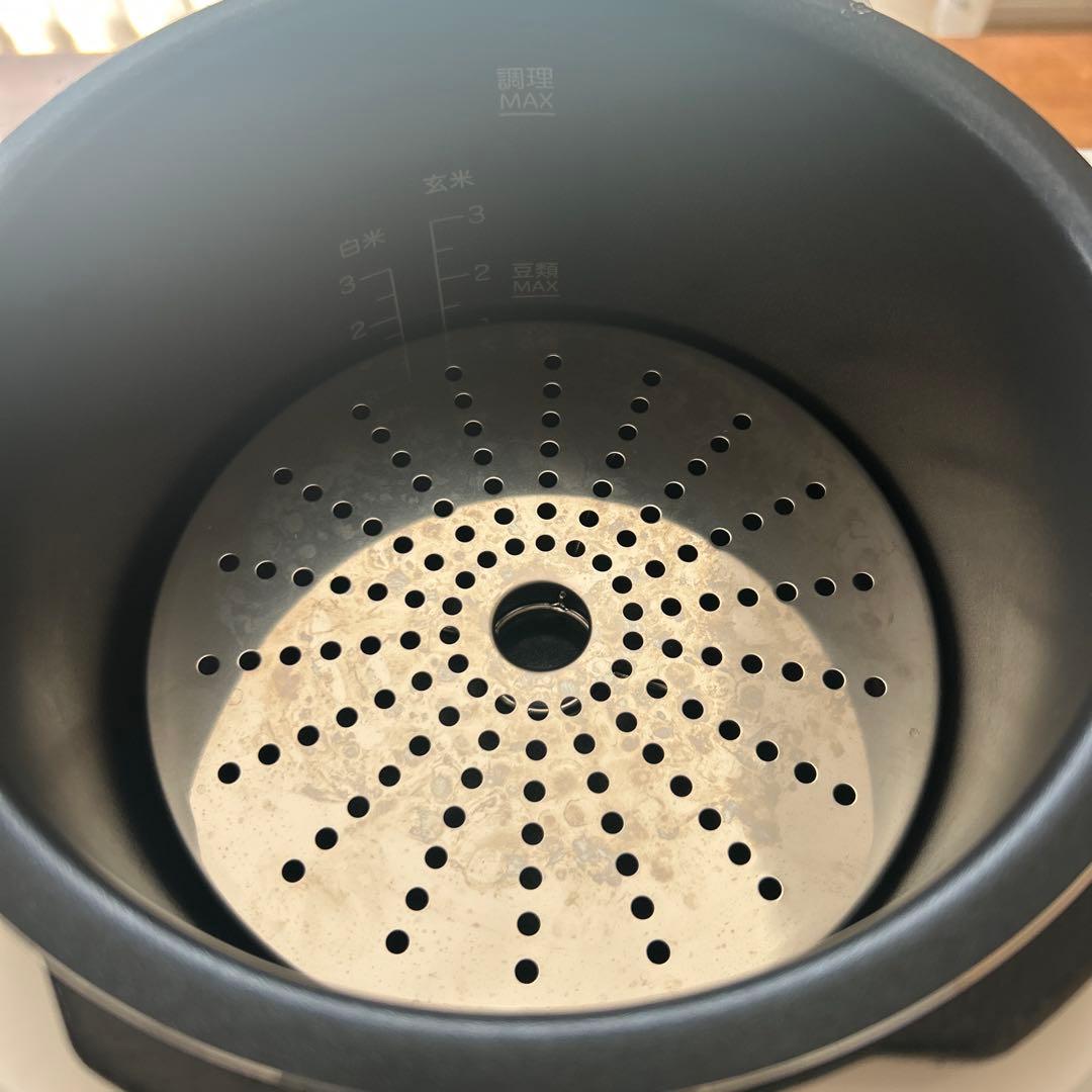 シロカ電気圧力鍋 おうちシェフPRO SP-2DM251ホワイト