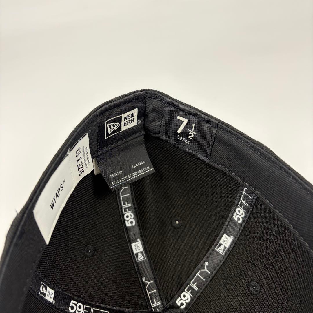 【極美品】WTAPS ダブルタップスニューエラ59FIFTY ブラック
