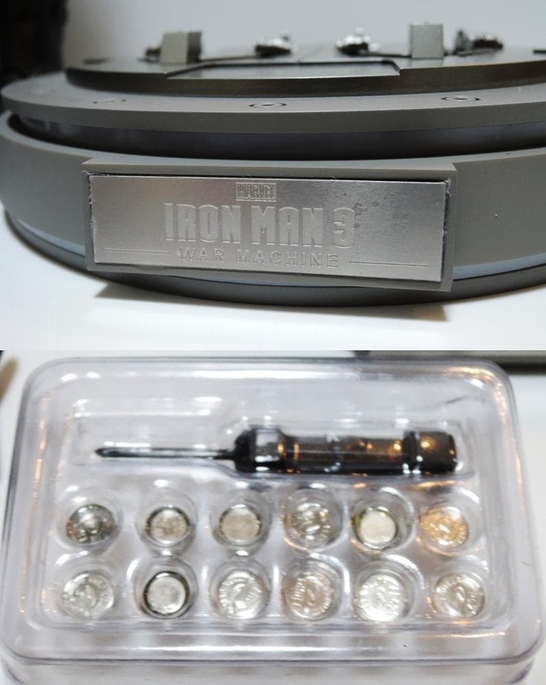 ホットトイズ アイアンマン3 ウォーマシン マーク2 1/6