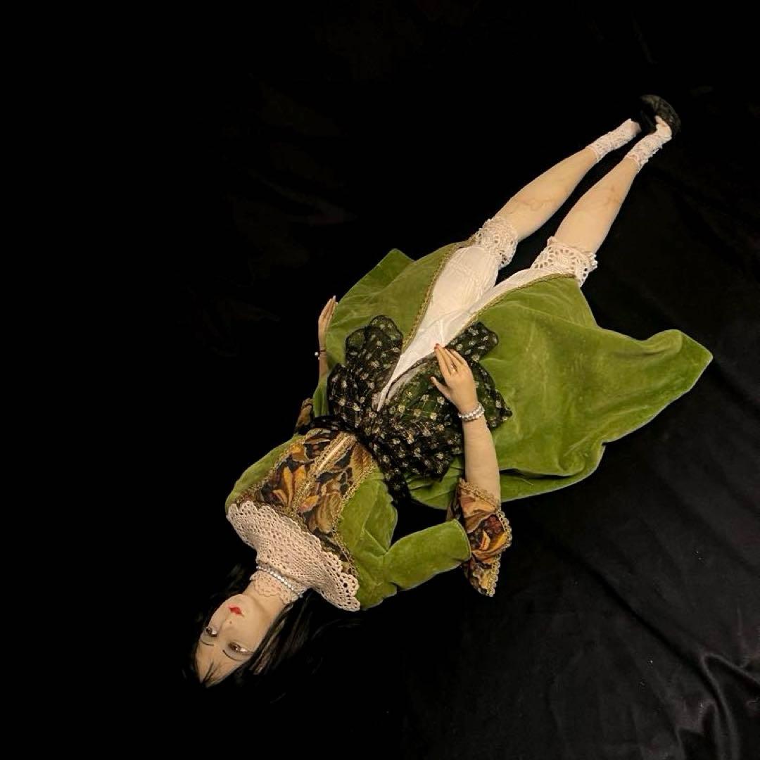 ブドワールドール　アンティークドール　 フランス 特大　1930年代　入手困難