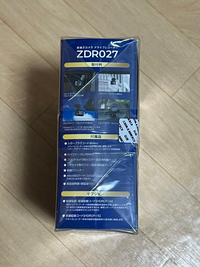 eee様　COMTEC ZDR027 ドライブレコーダー