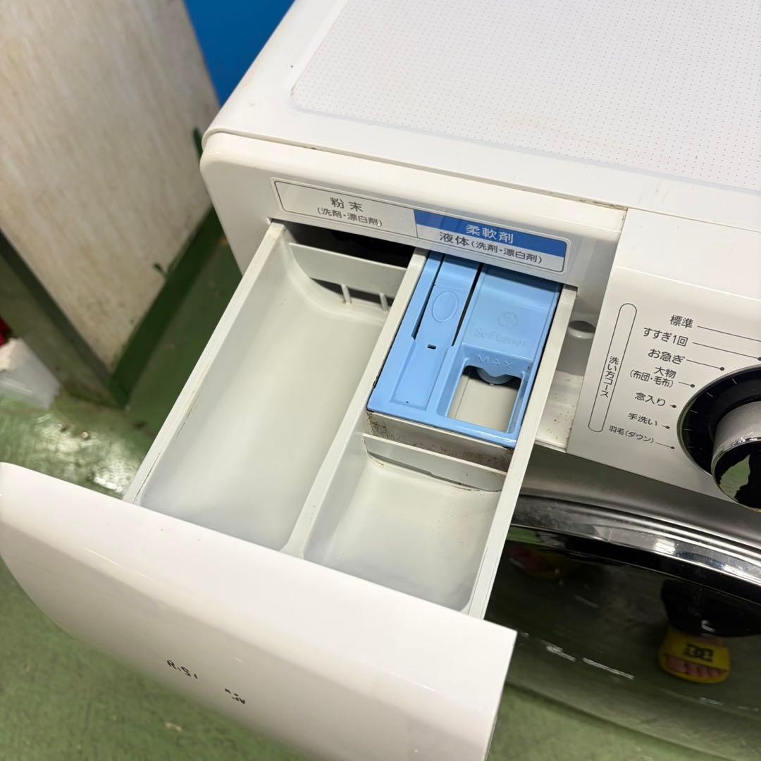 722 格安　ドラム式洗濯機　7.5キロ　ミニサイズ　小型　一人暮らし　左開き