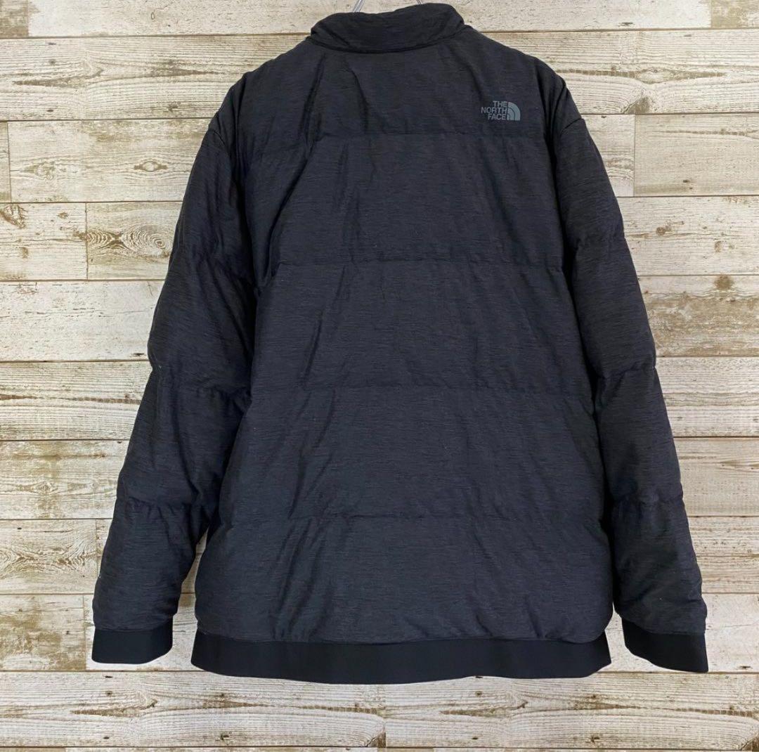 美品　USA規格ノースフェイスプルオーバー ダウンジャケット