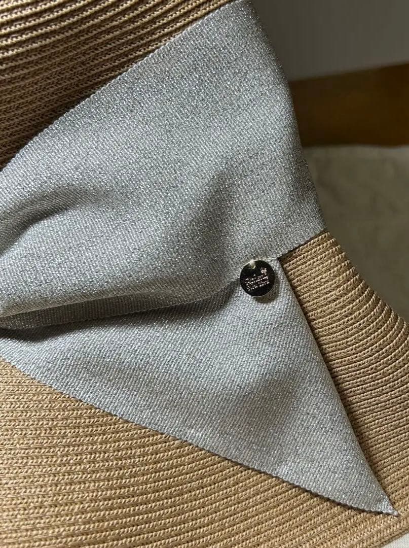 新品 Athena New York シルバーリボン リサコハット UV加工