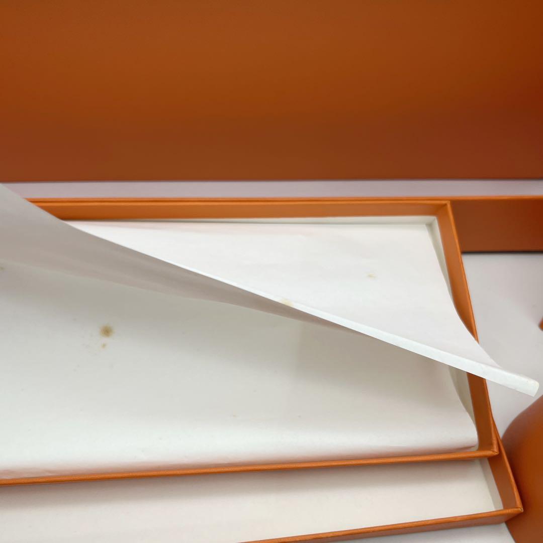 HERMES エルメス　空箱　10点　おまとめ　オレンジ　シューズや小物サイズ