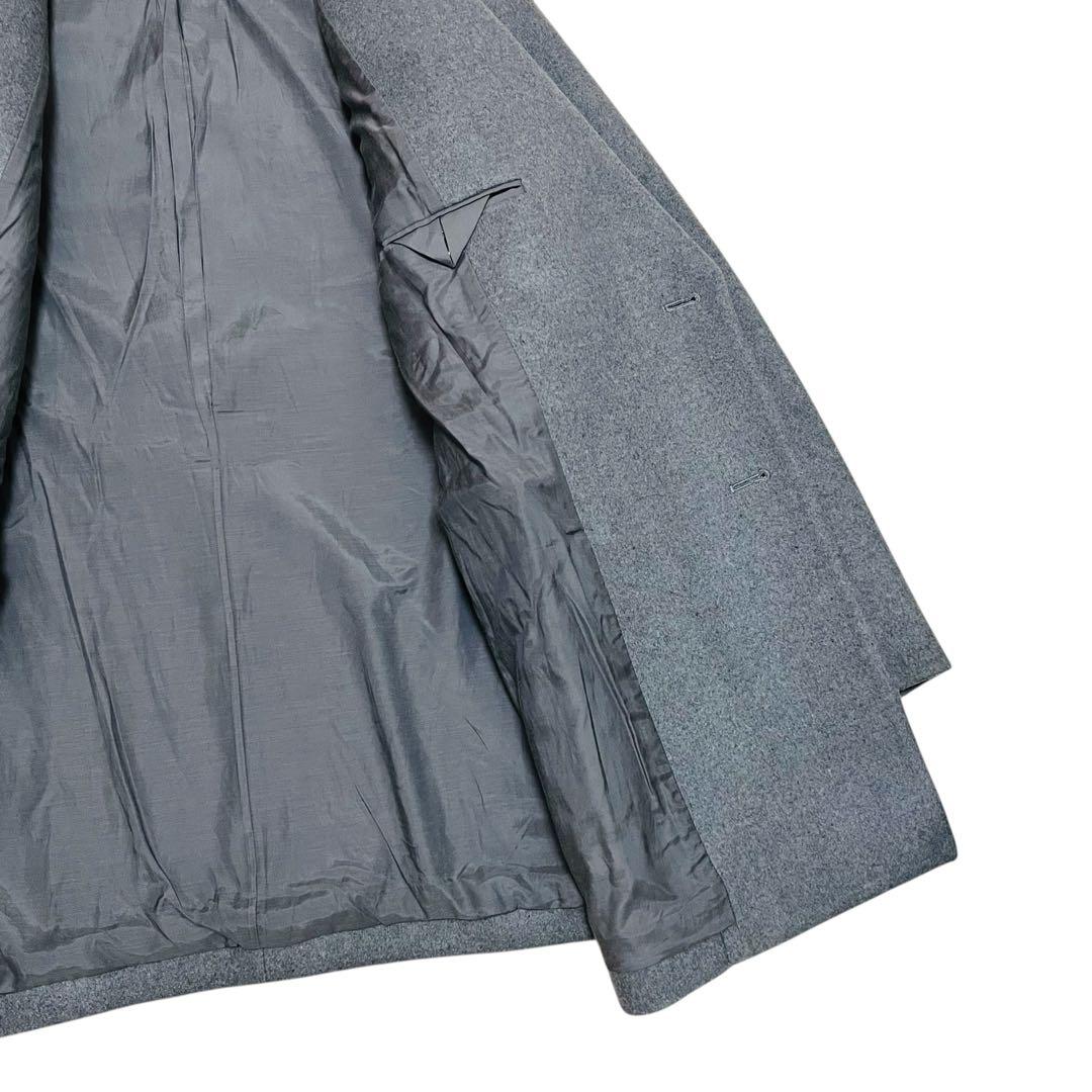 美品✨　6 ROKU ロク　メルトン ジャケット コート グレー