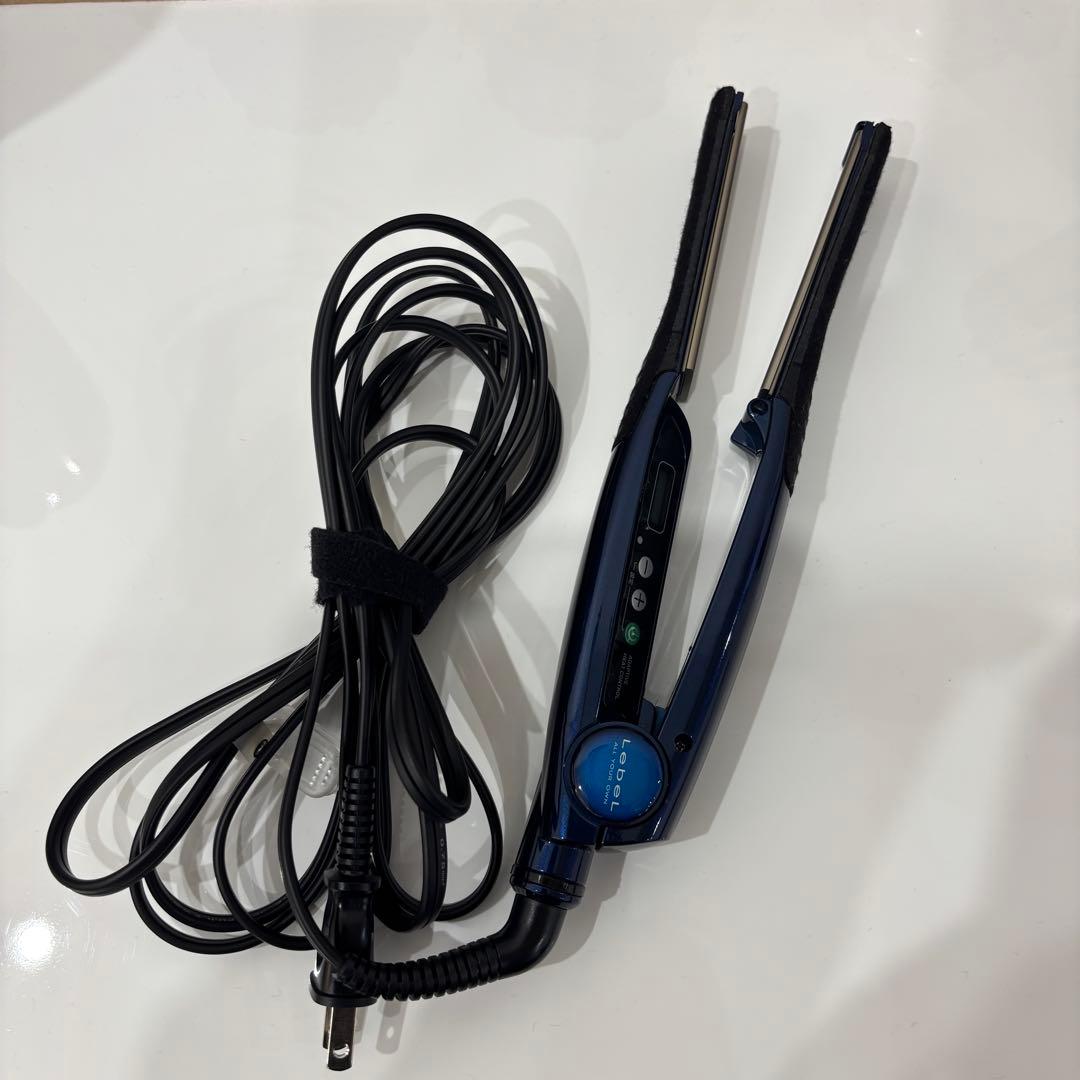 PLIA ストレートヘアアイロン 青