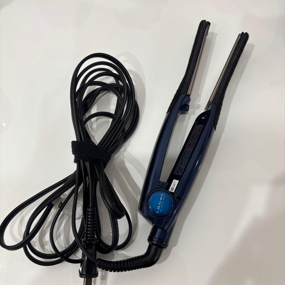 PLIA ストレートヘアアイロン 青