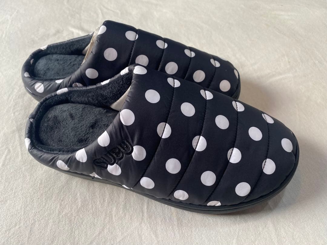 0新品未使用　SUBU OriginalDotsドット　サンダルシューズ　保温