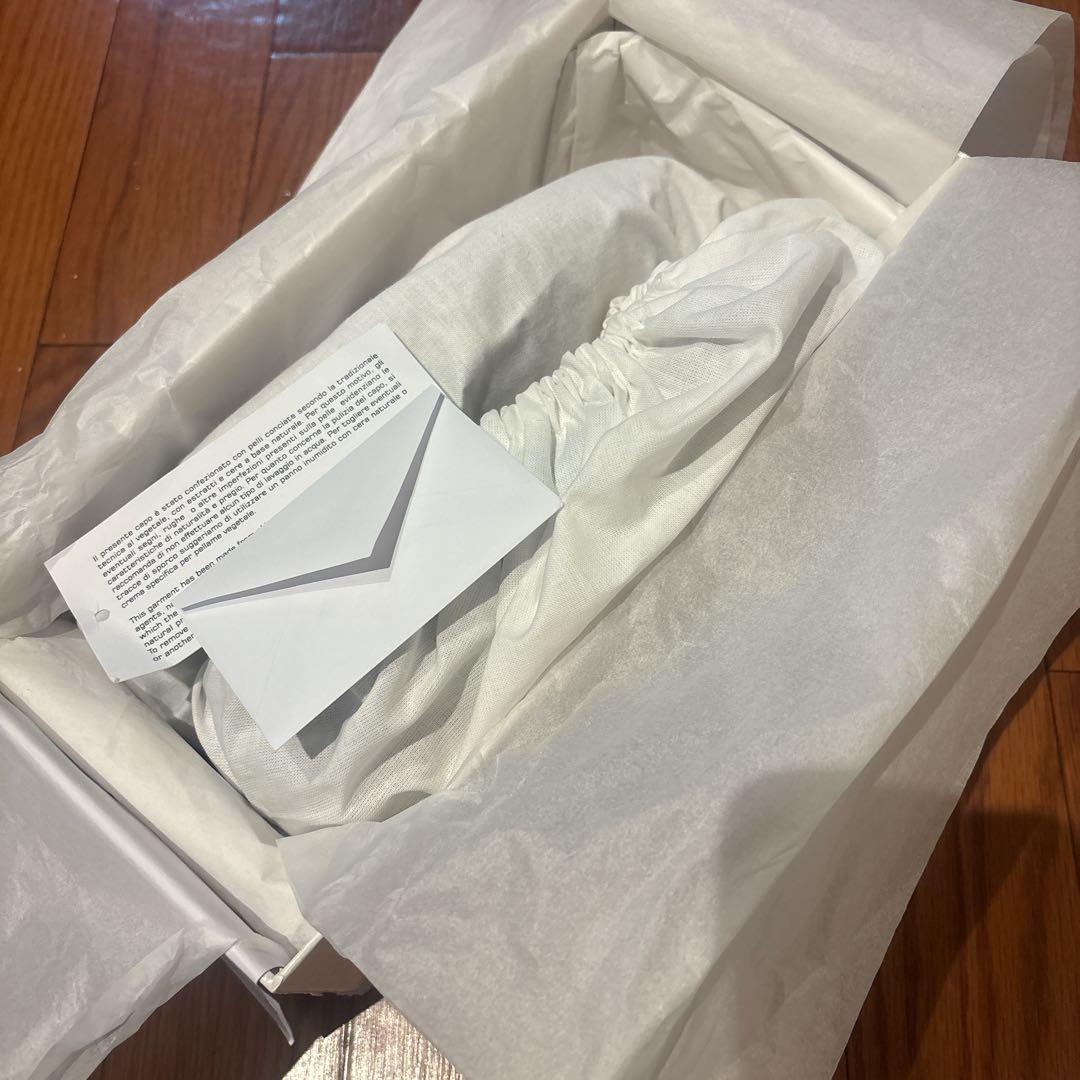 未使用品 37 メゾン・マルジェラ タビシューズ フラット 付属品