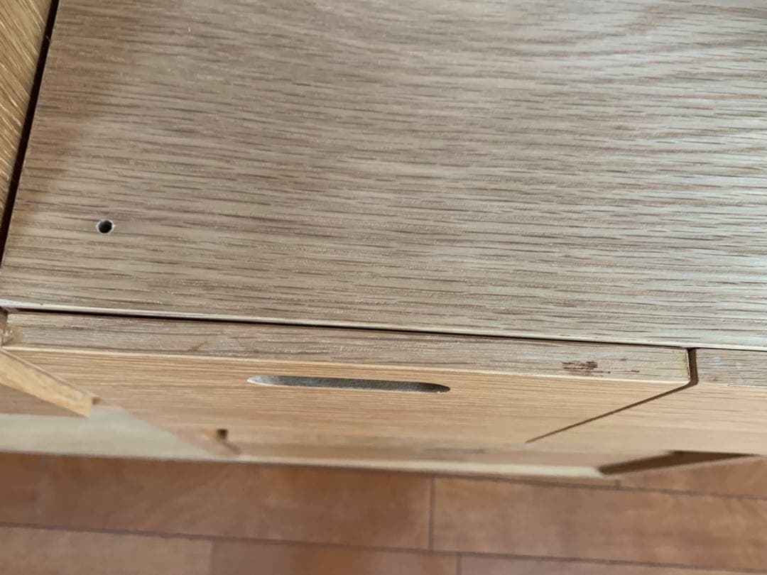 無印良品　スタッキングシェルフ オーク材 2段×2列