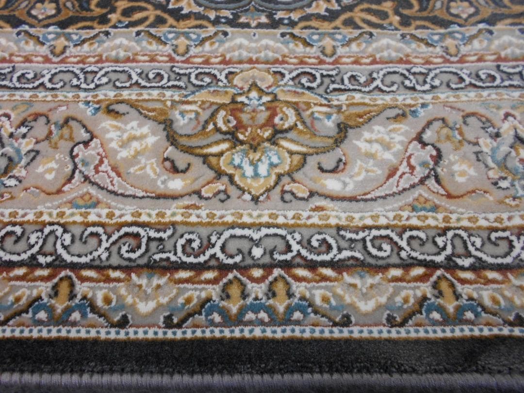 立体柄、144万ノット！本場イラン産 絨毯！200×250cm-38001