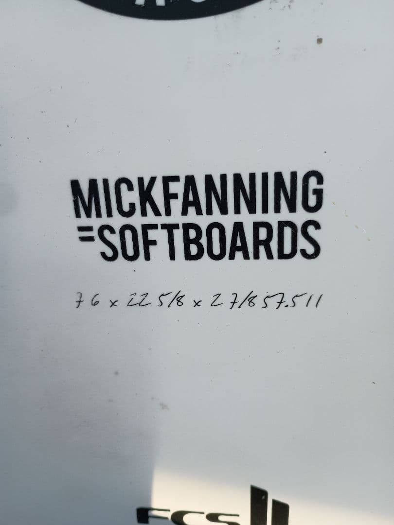 Mick Fanning ソフトボード 7'6\"ミックファ二ング