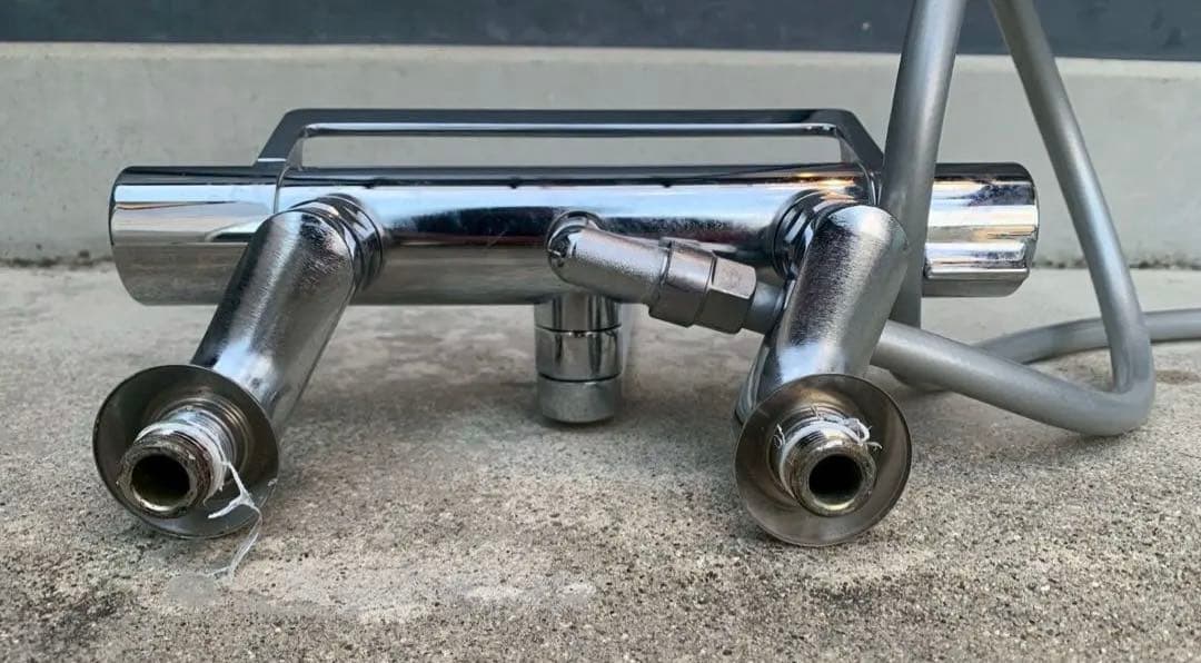 TOTO 浴室壁 サーモスタット アーチハンドル シャワー水栓 TBV03435