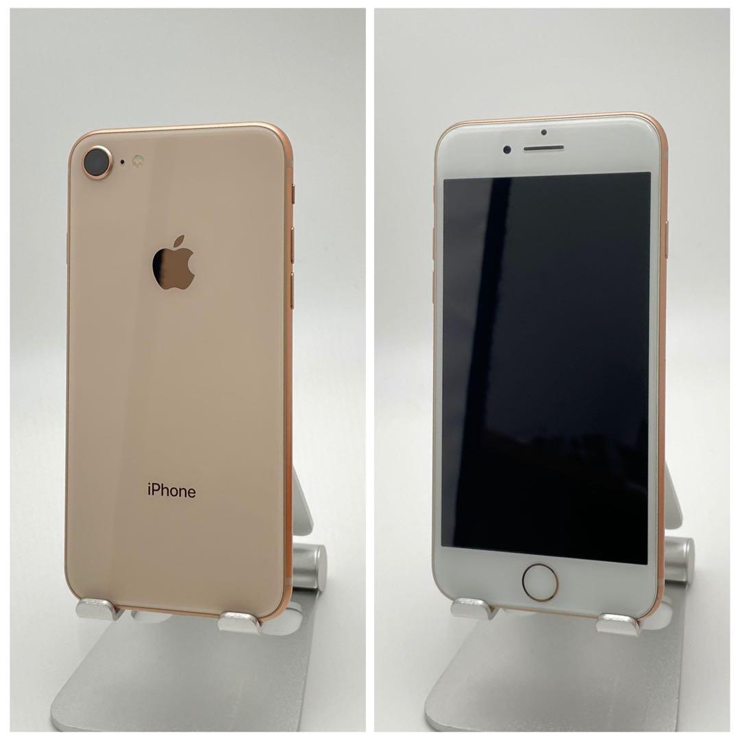 C 100% iPhone 8 64 GB SIMフリー ゴールド 本体