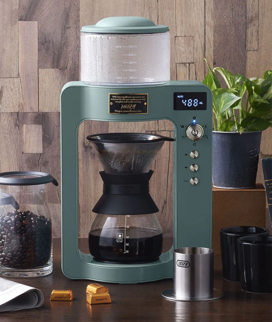 【新品】Toffy K-CM6-SG ラドンナ　カスタムドリップコーヒーメーカー