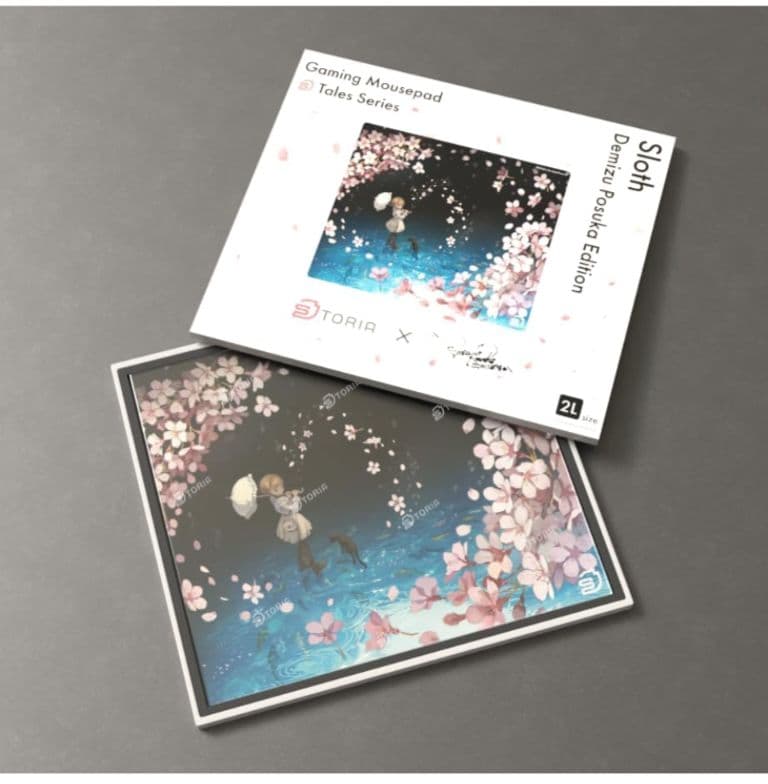 ゲーミングガラス マウスパッド 500mm x 450mm