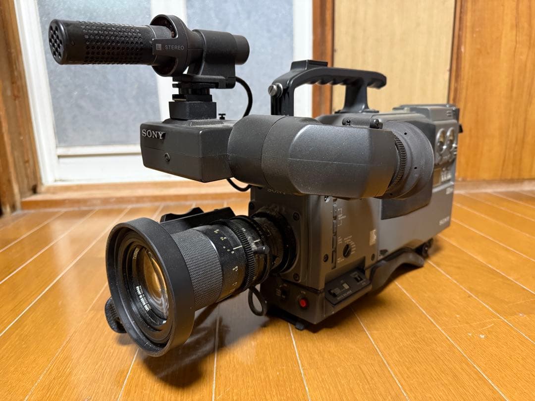 ソニー　edcam 2CCD ED beta ベータ 業務用 ビデオカメラ 希少