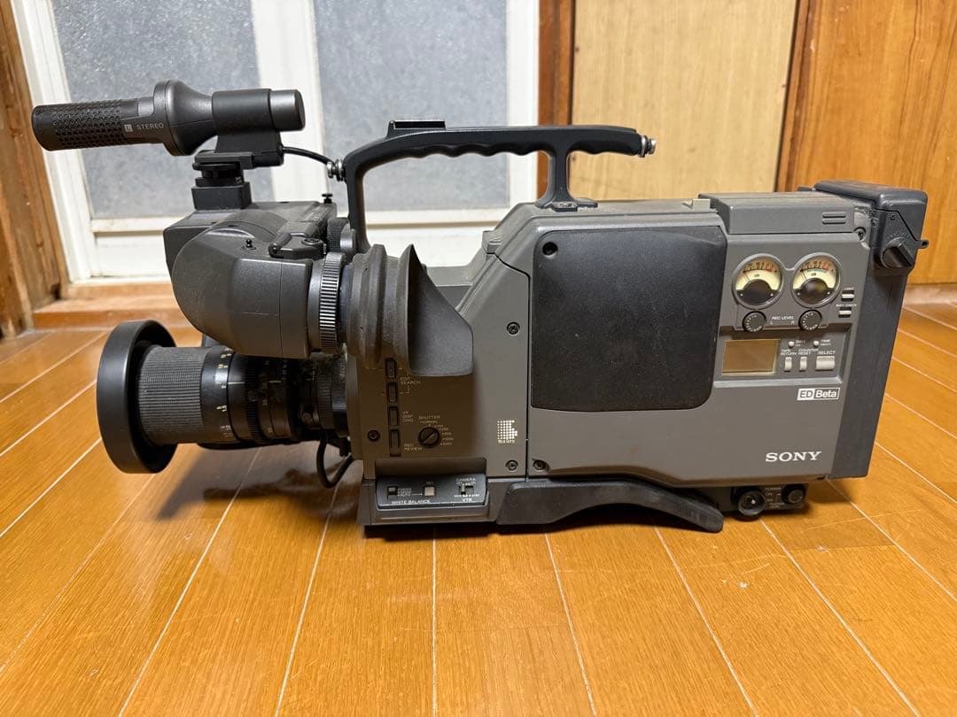 ソニー　edcam 2CCD ED beta ベータ 業務用 ビデオカメラ 希少