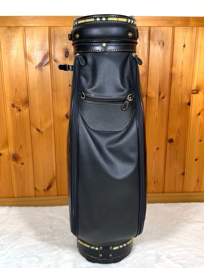 バーバリー キャディバッグ ノバチェック Burberry ゴルフ 黒