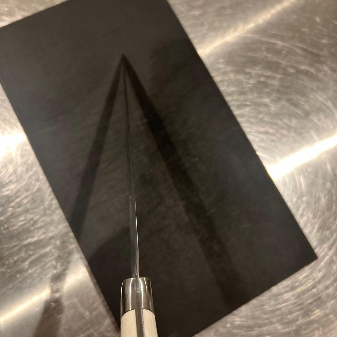 子の日スジ引き包丁白色ハンドル