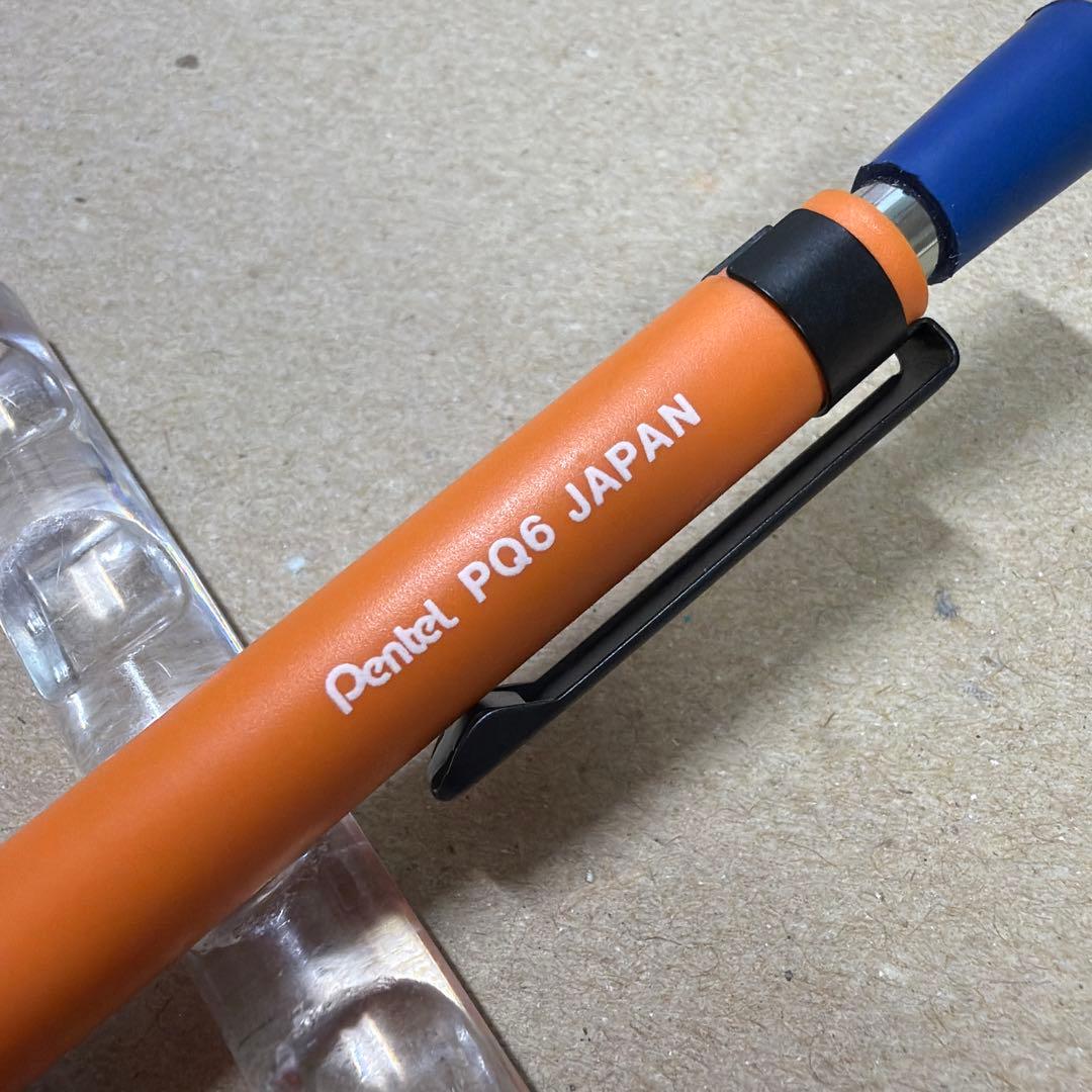 新品 廃盤 Pentel ぺんてる パーソンズコレクション シャーペン オレンジ