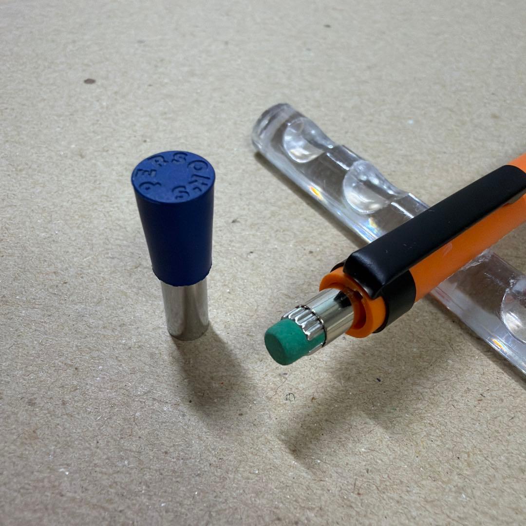 新品 廃盤 Pentel ぺんてる パーソンズコレクション シャーペン オレンジ