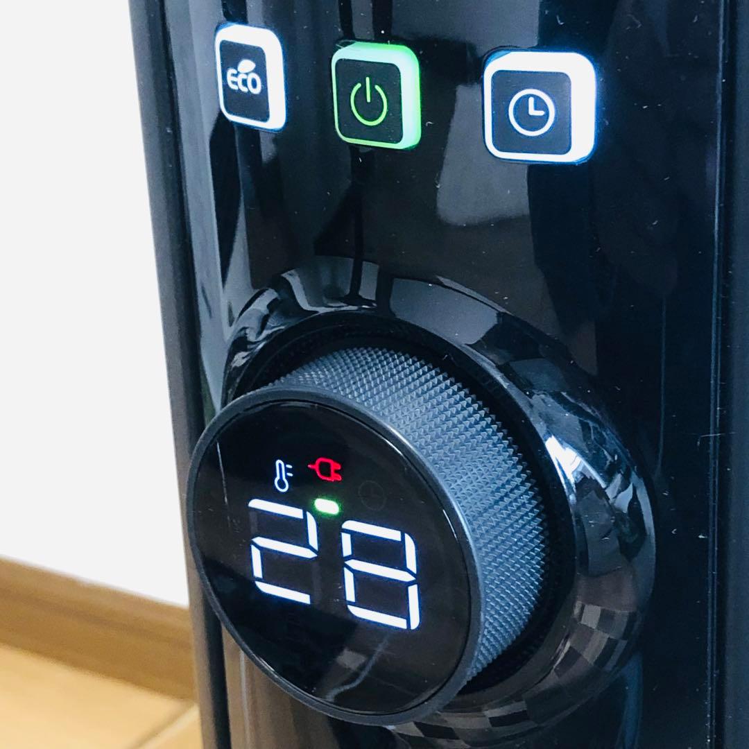 【美品】DeLonghi オイルヒーター （6-8畳）MDHS09-BK